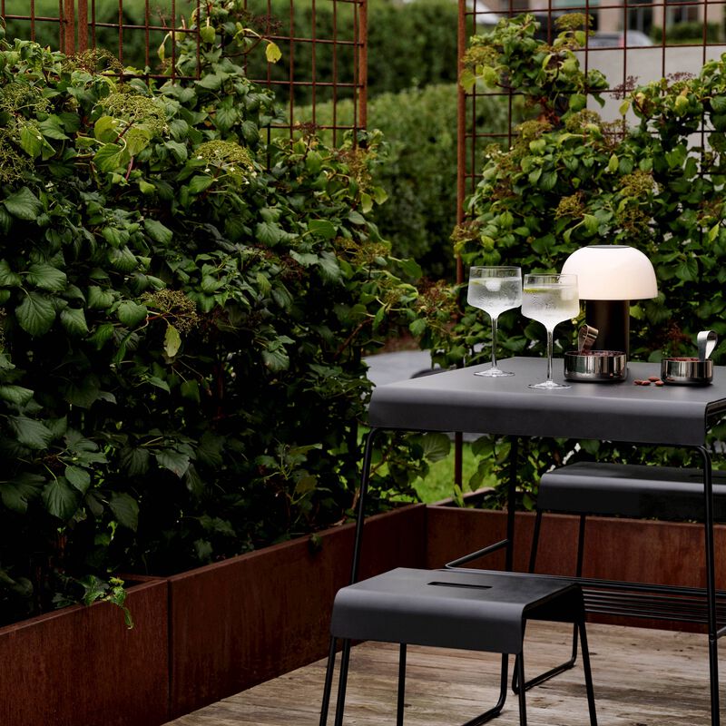 Zone Bord 75 x 58 x 75 cm i black pulverlakeret, A